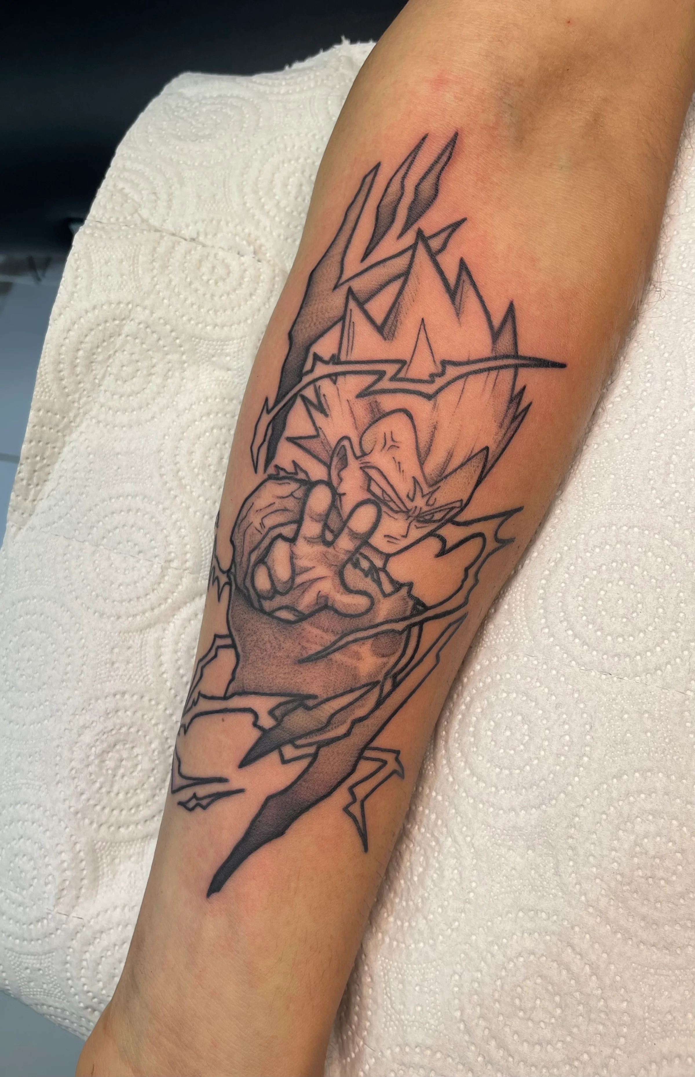 Tatouage Vegeta